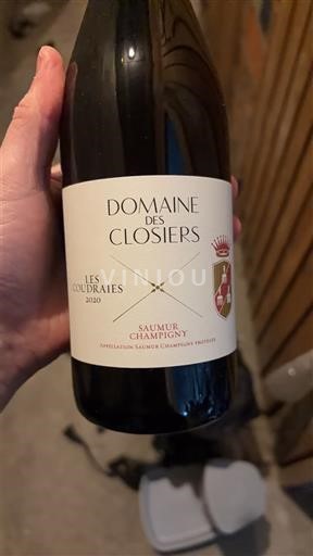 Dolina Loare Saumur-champigny Domaine S Closiers Les Coudraies 2020