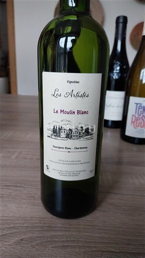 Sydvestfrankrig Côtes de Gascogne Les Artistes Le Moulin Blanc 2022