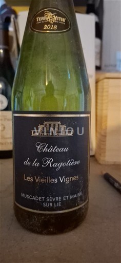Loirevallei Muscadet-Sèvre-et-Maine Château La Ragotière Les Vieilles Vignes 2018