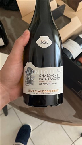 Burgundi Chassagne-Montrachet Jean-Claude Bachelet Les Macherelles 2023