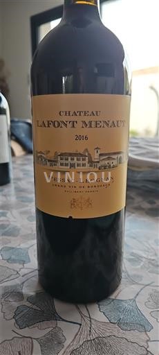 Bordeaux Pessac-Léognan Château Lafont Menaut 2016