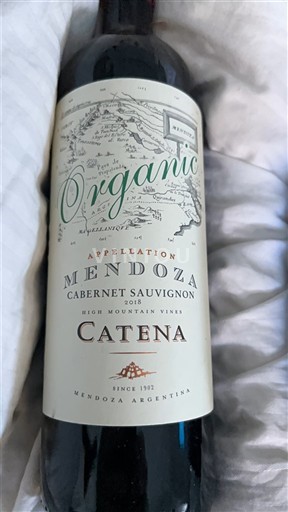 Mendoza Catena Organic 2018