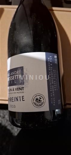 Beaujolais Moulin-à-vent Paul André Rossette et Fils Empreinte 2020