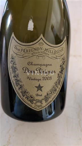 Champagne Šampanské Dom Pérignon 2003