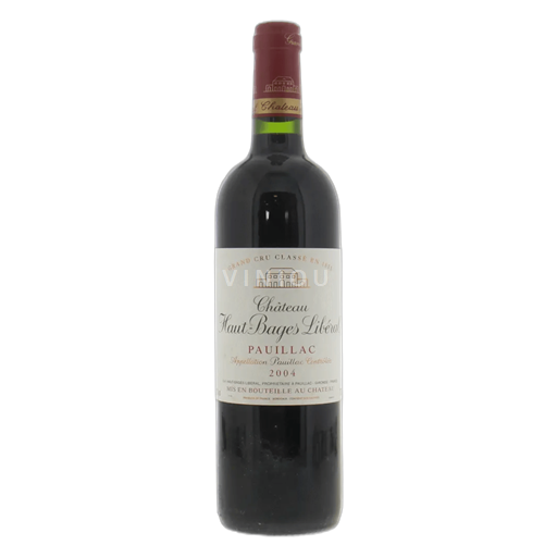 Bordeaux Pauillac Château Haut-Bages Libéral 2004