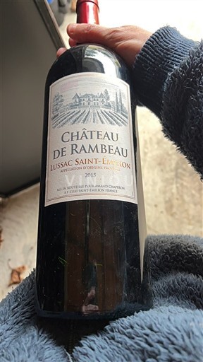Bordeaux Lussac-Saint-Émilion Château Rambeau 2015