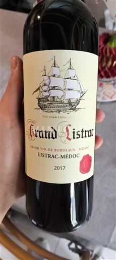 Bordeaux Listrac-Médoc Grand Listrac 2017