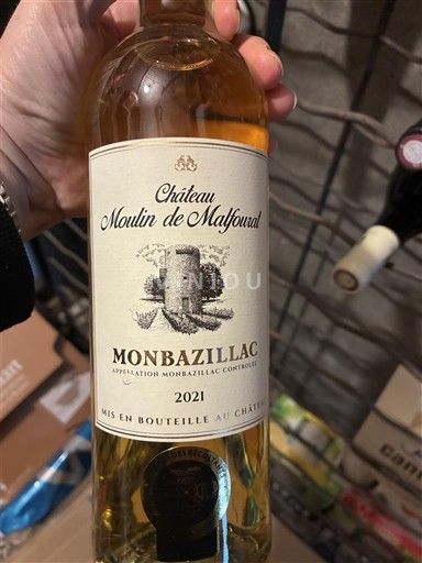 Lounais-Ranska Monbazillac Château Moulin de Malfourat 2021