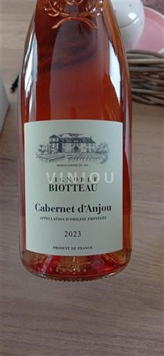Loirevallei Cabernet d'Anjou Vignoble Biotteau 2023