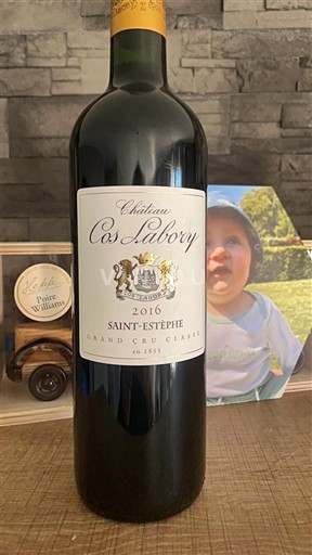 Bordeaux Saint-Estèphe Grand Cru Classé Château Cos Labory 2016