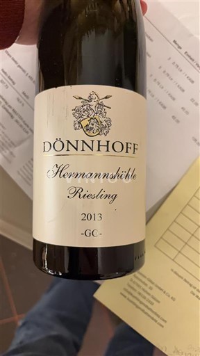 Nahe Grand Cru Dönnhoff Hermannshöhle Riesling 2013
