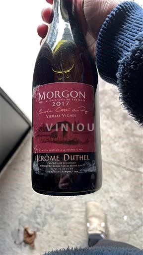 Beaujolais Morgon Jérôme Duthel Côte du Py Vieilles Vignes 2017