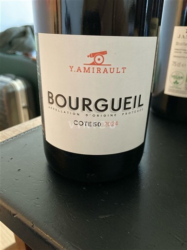 Loiredalen Bourgueil Y. Amirault Cote 50 2024