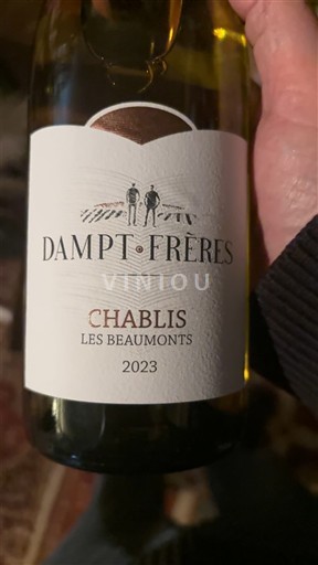 Burgundi Chablis Dampt Frères Les Beaumonts 2023