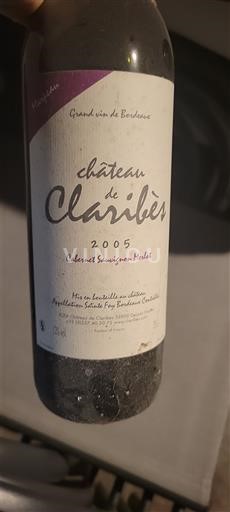 Burdeos Sainte-Foy-Burdeos Château Claribès 2005