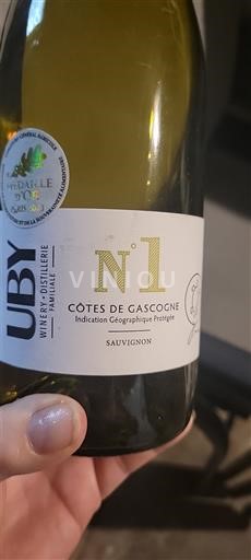 Sudoeste Côtes de Gascogne Domaine Uby N°1 2022