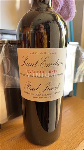 Burdeos Saint-Émilion Gran Cru Grand Cru Paul Junet Paul Junet Sin añada