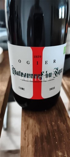 Thung lũng Rhône Châteauneuf-du-pape Ogier L'Âme 2022