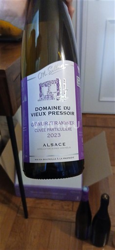 Alsace Domaine Schlosser - Domaine Vieux Pressoir Particulière 2023