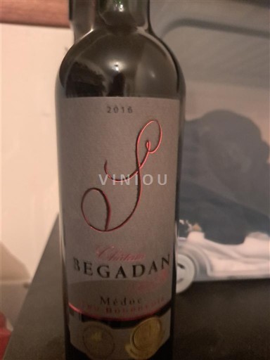 Bordeaux Médoc Château Begadan 2016