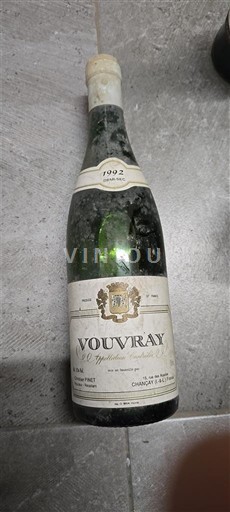 Loirevallei Vouvray Chandon de Briailles 1992