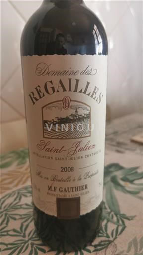 Bordeaux Saint-Julien Domaine S Regailles 2008