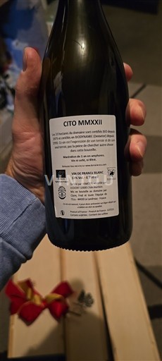 Thung lũng sông Loire Domaine L'Ecu Cito 2022