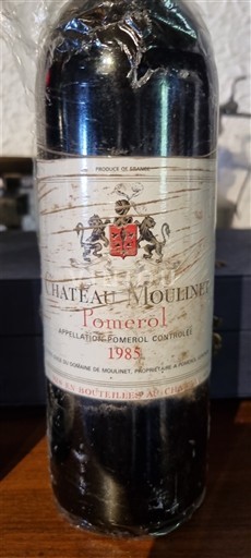 Bordeaux Pomerol Château Moulinet 1985