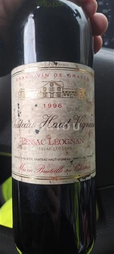 Bordeaux Pessac-Léognan Château Haut Vignau 1996