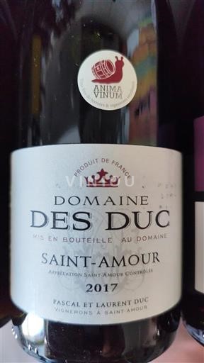Beaujolais Thánh Tình Yêu Domaine S Duc 2017