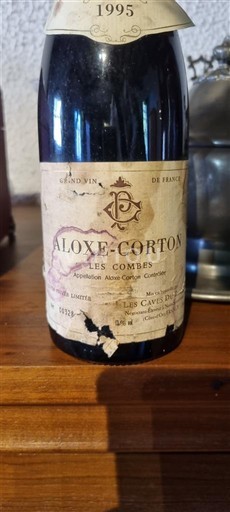 Burgundija Aloxe-Corton Les Caves des Hautes-Côtes Les Combes 1995