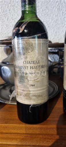 Bordeaux Graves Château Larrivet Haut-Brion 1964
