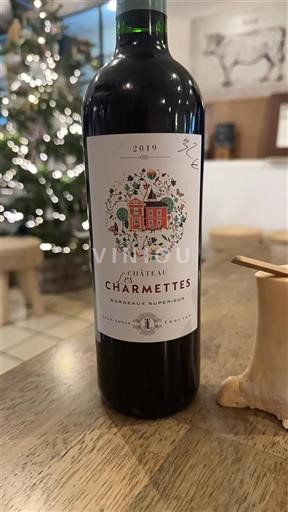 Burdeos Bordeaux superior Château Charmettes 2019