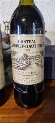 Bordeaux Graves Château Larrivet Haut-Brion 1981