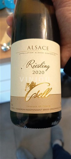Elsass Riesling Gsell 2020