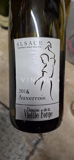 Alsacia Domaine La Vieille Forge Auxerrois 2016