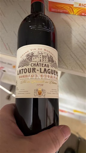 Burdeos Bordeaux superior Château Latour-Laguens 1998