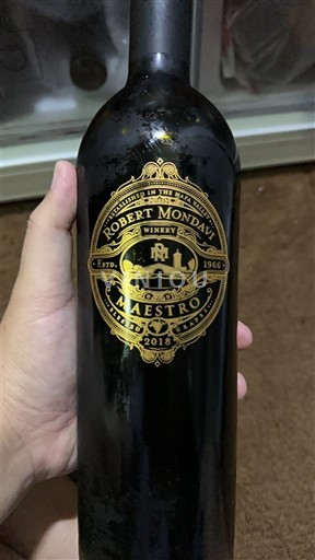 Vùng trồng nho được cấp phép California Napa Valley Robert Mondavi Winery Maestro 2018