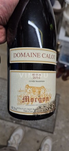 Beaujolais Morgon Domaine Calot Tradition 2016