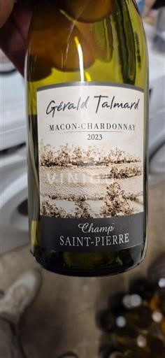 Burgundija Mâcon in Mâcon-villages Gérald Talmard Champ Saint-Pierre 2023