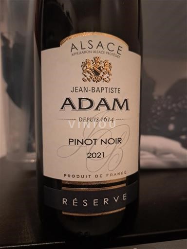 Alsace Jean-Baptiste Adam Réserve 2021