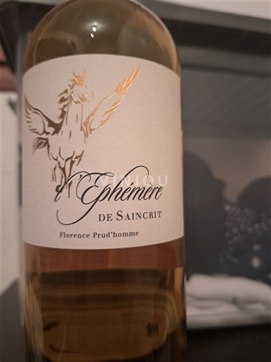 Bordeaux Château Saincrit Éphémère Không niên vụ