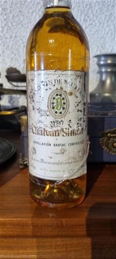 Burdeos Barsac Château Simon 1987