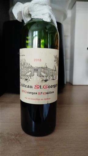 Bordeaux Saint-Georges-Saint-Émilion Château St. Georges 2018