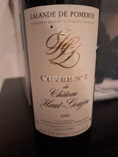 Burdeos Lalande-de-Pomerol Château Haut-Goujon N°1 2006