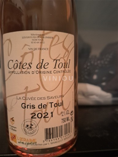 Lorraine Côtes-de-toul Les Saveurs du Colombier La des Saveurs 2021