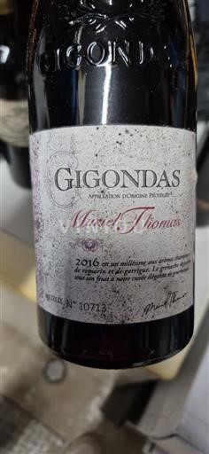 Rona dolina Gigondas Muriel Thomas 2016