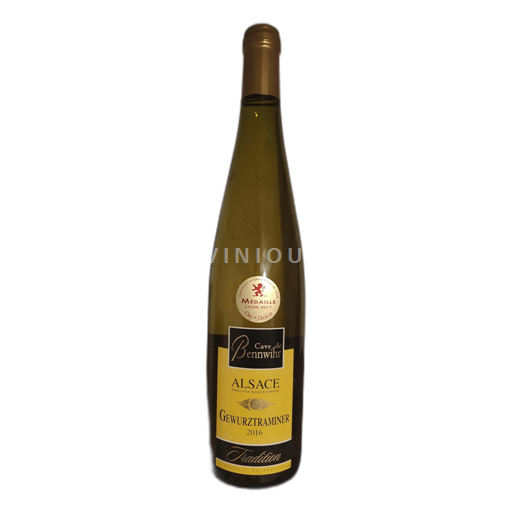 Alsazia Gewürztraminer Cave de Bennwihr 2016 2016