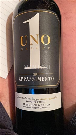 Сицилія Терре Січіліане Uno Grande Appassimento Без вінтажу
