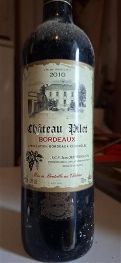 Bordeaux Château Pilet 2010